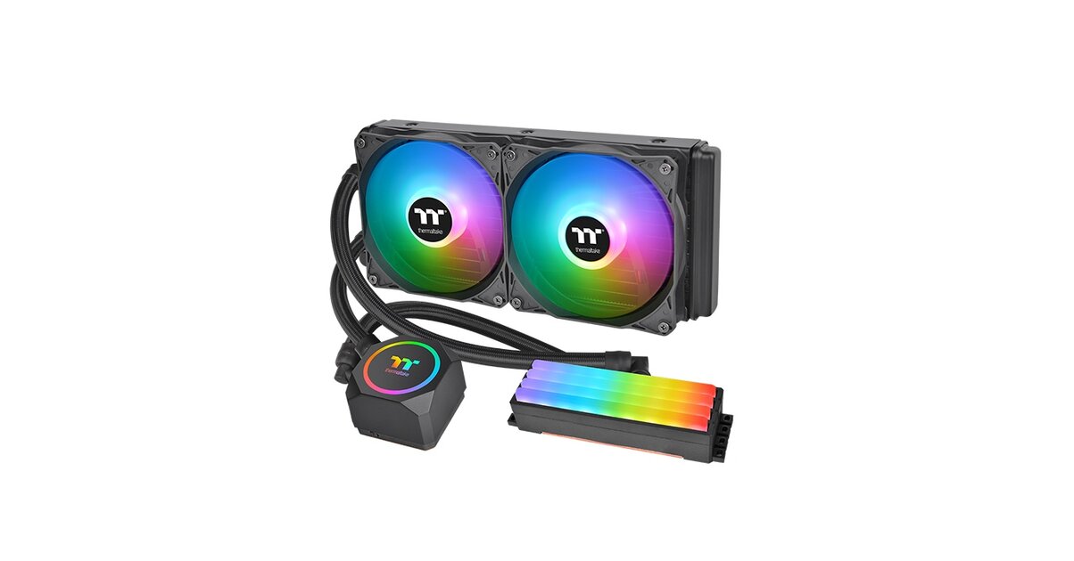 Rc240 Watercooling THERMALTAKE Floe RC240 CPU & Memory AIO - infinytech-reunion