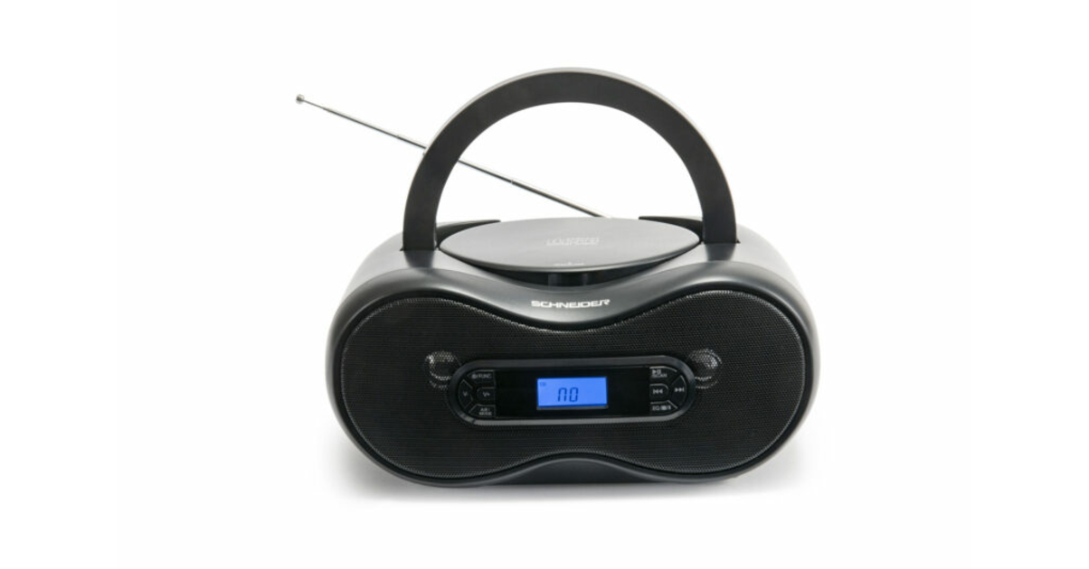 Boombox Radio Cassette Schneider TR6850 Avec Son Carton D