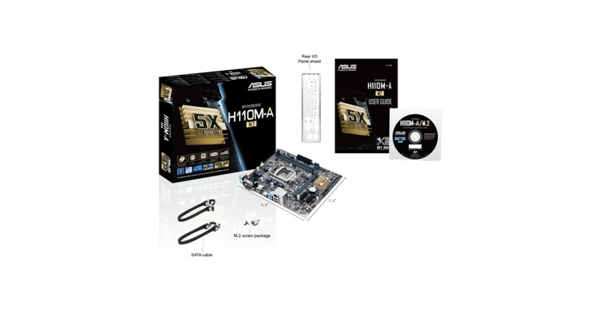 Carte Mère Asus H110M-D Neuve – Socket 1151, Garantie 3 Mois