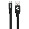 Câble plat VOLKANO USB vers Micro USB 1,2m Noir