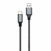 Câble RADIOLA USB 2.0 vers USB Type-C Nylon 1m Noir