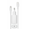 Chargeur et câble RADIOLA USB-C Lightning 1m Blanc