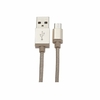 Câble APM 570346 USB Mâle vers Micro USB Mâle 1m Nylon Or