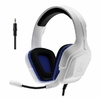 Casque micro THE G-LAB Korp Cobalt Filaire Blanc