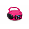 Lecteur CD portable BIGBEN CD62RUSBBT Bluetooth Rose