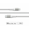 Câble BIGBEN Force Power Lite USB-C vers Lightning 2m Blanc
