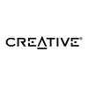 Logo CREATIVE hauts parleurs pc enceintes casque carte son webcam matériels informatique