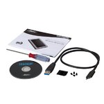 Matériels informatique boitier HDD 2.5 ADVANCE SafeBox USB 3.0 Noir infinytech Réunion 3