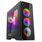 Matériels informatique boitier pc GAMEMAX X9 M911 Rainbow infinytech Réunion 1