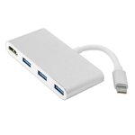 Matériels informatique adaptateur USB-C vers HDMI et hub 3 x USB 3.0 infinytech Réunion 1
