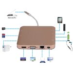 Matériels informatique station daccueil UTC-Dock02 USB-C infinytech Réunion 2