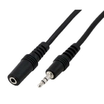 Matériels informatique rallonge audio stéréo MCL jack 3,5 mâle  femelle - 2m infinytech Réunion 1