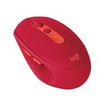 Matériels informatique souris silencieuse LOGITECH M590 Sans Fil Rouge infinytech Réunion 2