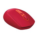 Matériels informatique souris silencieuse LOGITECH M590 Sans Fil Rouge infinytech Réunion 3