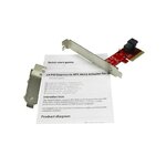 Matériels informatique adaptateur STARTECH PCI Express x4 vers SFF-8643 pour SSD U.2 PCI infinytech Réunion 4