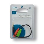Matériels informatique adaptateur MCL jack 3.5mm pour micro et casque 20cm infintech Réunion 2