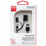 Accessoires téléphonie câble de charge BIGBEN 3 en 1 infinytech Réunion 2