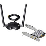 Adaptateur PCIe TRENDNET TEW-807ech dual band Wi-Fi High Power AC1200 infinytech Réunion 1