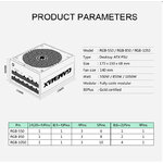 Matériels informatique alimentation ATX GAMEMAX RGB-850 White infinytech Réunion 5