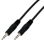 Matériels informatique câble audio stéréo MCL jack 3,5 mâle vers mâle - 1,50m infinytech Réunion 1