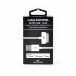 Matériels informatique câble Apple Essentiel 30 Pin BLUESTORK 1,5m blanc infinytech Réunion 2