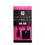 Matériels informatique adaptateur D2 DIFFUSION VGA Femelle vers HDMI Mâle 15 cm infinytech Réunion 1