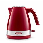 Bouilloire DELONGHI Active Line KBLA2000.R Rouge infinytech Réunion 1