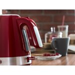 Bouilloire DELONGHI Active Line KBLA2000.R Rouge infinytech Réunion 3
