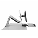 Accessoires informatique poste de travail double écran V7 DW1SSGSD-1E infinytech Réunion 4