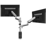Accessoires informatique support double écran V7 DM1DTAS-1E infinytech Réunion 4