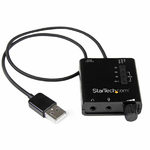 Matériels informatique carte son USB externe STARTECH ICUSBAUDIO2D infinytech Réunion 1