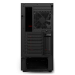 Matériels informatique boitier NZXT H500i CA-H500W-BR Noir et Rouge fenêtre transparente infinytech Réunion 2
