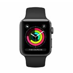 Montre connectée APPLE WATCH S3 38 mm Gris Sidéral infinytech Réunion 2