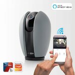 Matériels vidéo caméra IP Wi-Fi intérieure CALIBER HWC201PT infinytech Réunion 4