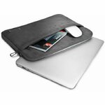 Matériels informatique housse PORT DESIGNS Milano Sleeve 14 pouces grise infinytech Réunion 3