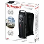 Petit électroménager radiateur bain dhuile TECHWOOD TCG-726 infinytech Réunion 2