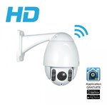 Matériels vidéo caméra extéreure motorisée HEDEN IP HD 6 LED infinytech réunion 1