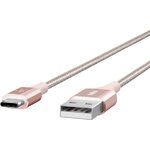 Matériels informatique câble BELKIN MIXIT DuraTek USB-C vers USB-A Rose infinytech réunion 2