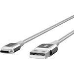 Matériels informatique câble BELKIN MIXIT DuraTek USB-C vers USB-A Argent infinytech réunion 2