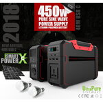 Générateur de secours solaire portable S650 120000 mah 444Wh infinytech Réunion 5