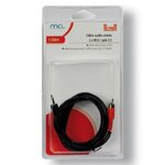 Matériels informatique câble MCL 2 x RCA Mâle vers Jack 3,5 mm Mâle 1.50m infinytech Réunion 2