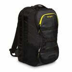 Accessoires informatique sac à dos TARGUS Stamina Noir Jaune infinytech Réunion 1