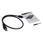 Matériels informatique boitier HDD 2,5 SATA ADVANCE Steeldisk Black USB 3.0 infinytech Réunion 3