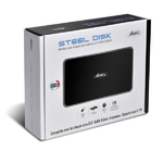 Matériels informatique boitier HDD 2,5 SATA ADVANCE Steeldisk Black USB 3.0 infinytech Réunion 4