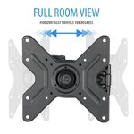 Accessoires vidéo support mural articulé V7 pour écrans de 10 à 43 infinytech Réunion 4