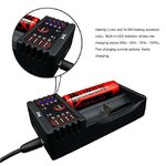 Accessoires chargeur WUBEN Smart Charger ARF2 pour batteries Li-ion NIMH et LiFePO4 infinytech Réunion 3