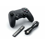 Matériels informatique manette PS4 sans fil asymétrique NACON PS4OFPADWLBLACK infinytech Réunion 4