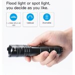 Accessoires divers lampe de poche WUBEN LT35 Pro 1200 Lumens infinytech Réunion 2