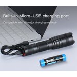 Accessoires divers lampe de poche WUBEN LT35 Pro 1200 Lumens infinytech Réunion 4