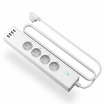 Matériels informatique multiprises intélligente iO.e 4 prises et 4 USB infinytech Réunion 1